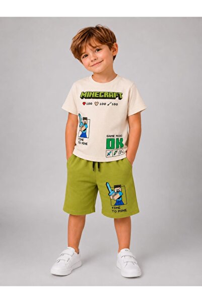 Honey Kids Erkek çocuk yazlık alt üst takım