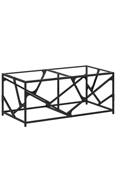 vidaxl Măsuță de cafea blat din sticlă transparentă 98,5x50x41 cm oțel
