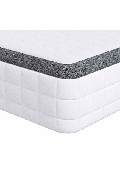 vidaxl Saltea Alb și gri 90 x 200 cm S Springs Bonell