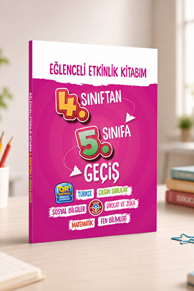 Çocuk Akademi Eğlenceli Etkinlik 4. Sınıftan 5. Sınıfa Geçiş Kitabı