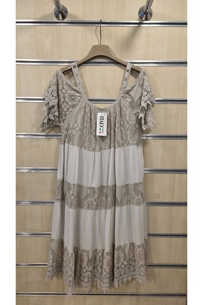 Park Moda Italian Lace Short Dress