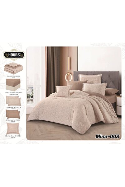HOURS Summer Bedspread - Fluffy Luxury Bedding - 7 Piece Set - 220X240 Duvet ...