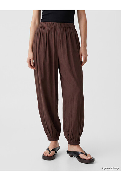 LC Waikiki Women's Jogger Pants with Elastic Waist