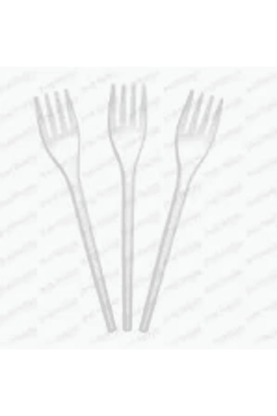 HORECA Furculite de plastic, de unica folosinta 50 pcs/set