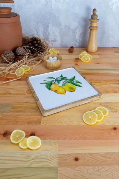 Lumevia Bambum Kangura - Mango Ağacından Kare Tepsi Limon Orta