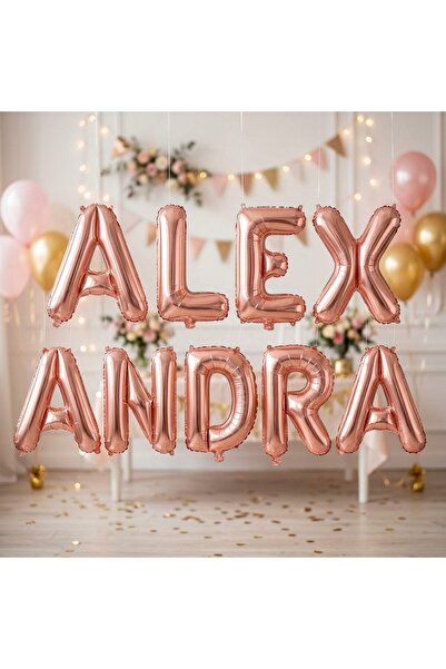 Flippy Baloane Folie Metalizate, Flippy, Set ALEXANDRA, Heliu sau Aer, Pai in...