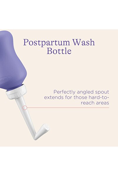 Lansinoh Peri Bottle for Gentle Postpartum Care and Cleansing, 12.2 Ounces