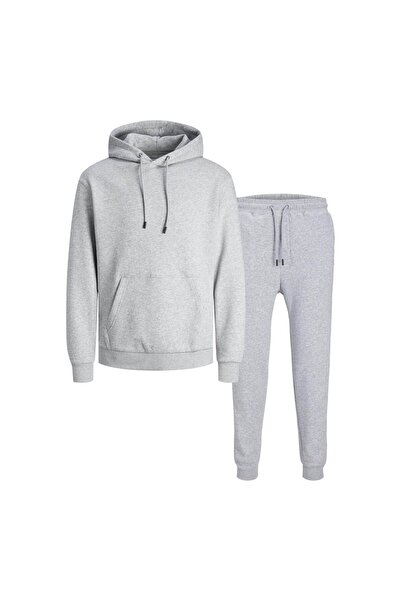 Jack & Jones JACK&JONES Herren Jogginganzug - JJEBRDLEY SWEAT HOOD SET, 2-tei...