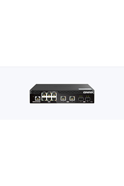 Qnap Switch de rack gestionat M2106R, 6x2.5GbE, 2x10G SFP+, 2x10G RJ45