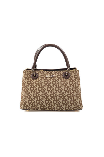 Dkny DK New Classic Old Flower Tote Bag Large Capacity Retro Single Shoulder ...