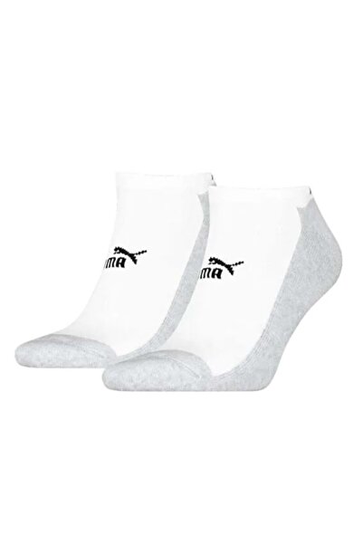 Puma 935896 Elements Cush Sn 2 Pack 2 قطعة - جوارب للجنسين باللون الأبيض