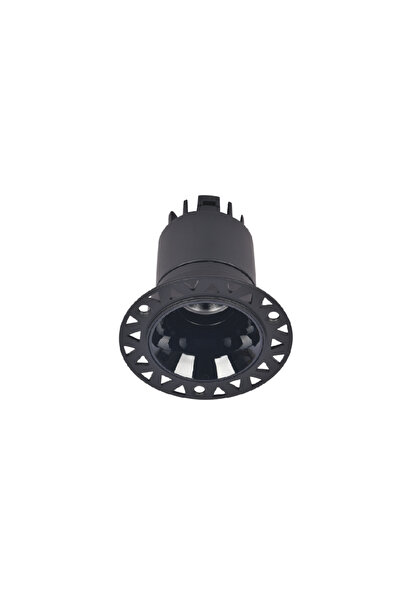 InLight Χωνευτό Σποτ με ενσωματωμένο LED και λευκό φως, Μαύρο