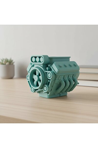OEM Decorațiune de Perete Design Motor Industrial Imprimată 3D