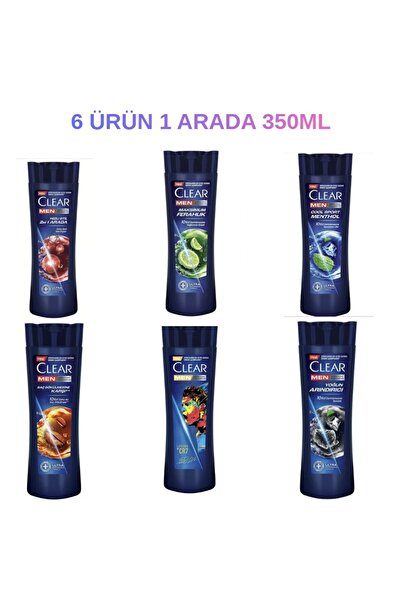 Clear Men Shampoo 6 Different Products in One 350ml