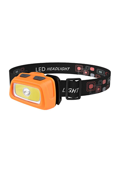 Choice1 orange SOLOLANDOR Mini Headlamp 200LM LED Waterproof IPX4 AAA Headlig...