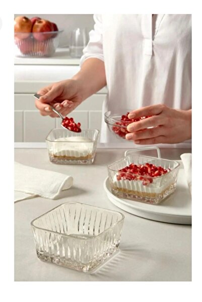 incidesign Paşabhç 530236 Frezya Glass Bowl 225Cc 4 Pieces