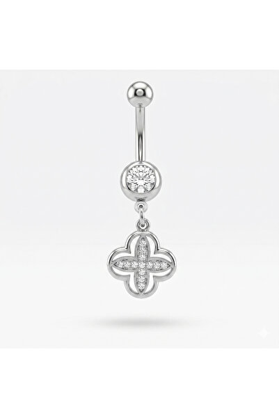 Karaşah Yonca Çelik Göbek Piercing