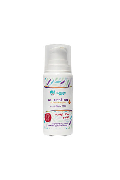 Farmacia Anca L-INTIM GEL TIP SAPUN CU ULEIURI ESENTIALE*100ML