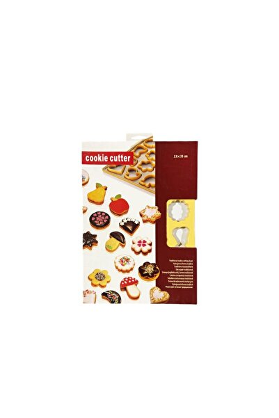 idei Set Tăietori de Biscuiți din Plastic Alimentar cu Modele Mixte Fructe, F...