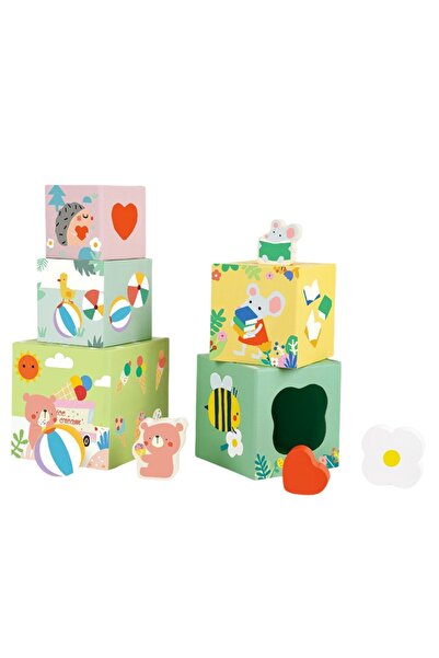 Classic World - Forest Stacking Cubes