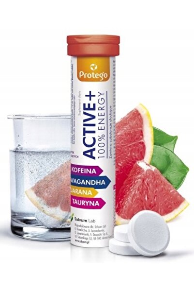 SALVUM Protego Active + 100% Energy 20 Comprimate