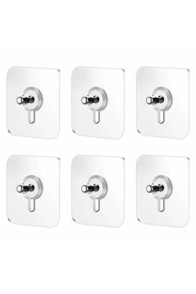 Vivendo Set 10 suporturi autoadezive pentru perete, fara gaurire, potrivite p...
