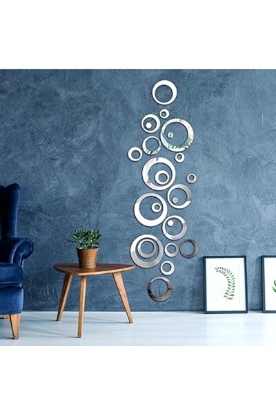 The Bros Removable Wall Sticker Decal Acrylic Mirror Setting for Home Living ...