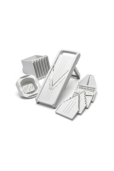 Yallabena Professional 5-in-1 Vegetable Slicer Set - Multi-Blade Cutter & Jul...