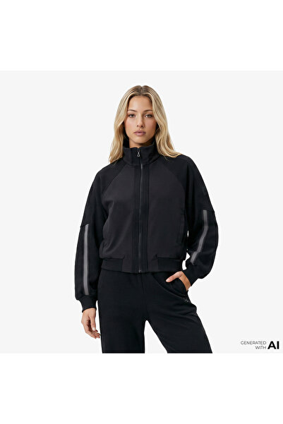 Anta Fearless Trip Kadın Siyah Sweatshirt