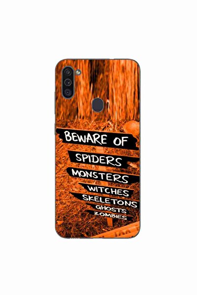 OEM Husa compatibila cu Samsung Galaxy A11 Silicon Gel Tpu Model Halloween Be...