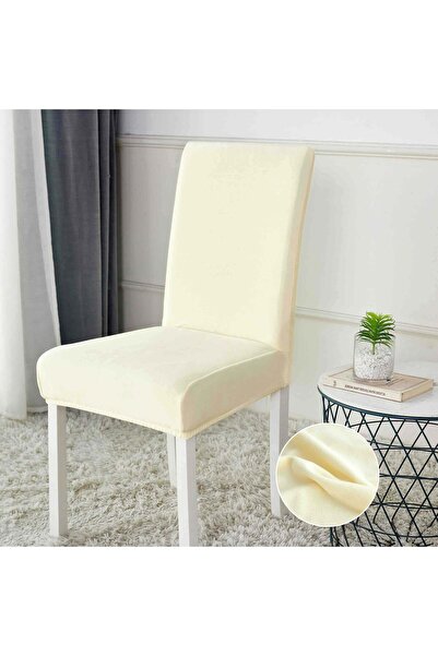 Vivendo Set 6 huse universale, elastice, pentru scaun, din catifea