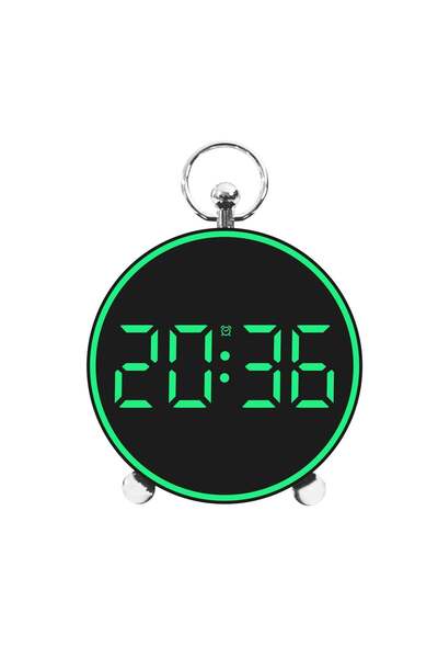 Vivendo Ceas desteptator digital LED 4,4" cu afisaj color, comanda vocala si ...