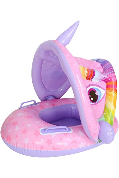 CasaDesteapta.ro Colac de Înot pentru Bebeluși și Copii Model Unicorn, cu Par...