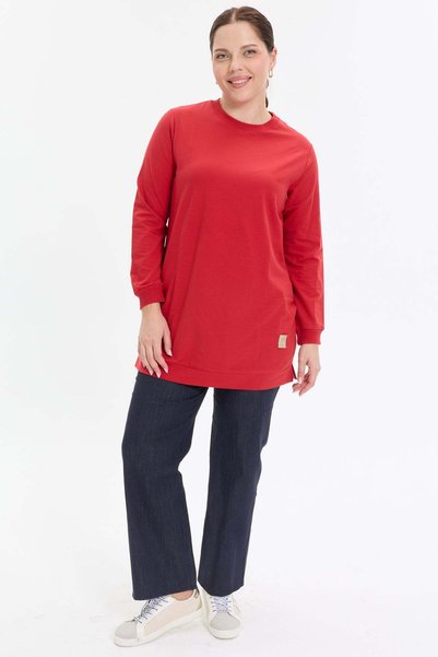 KADO OUTLET Basic Comfortable Fit Women's Tunic