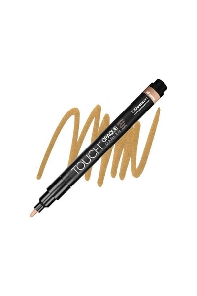 Shinhan Art Touch Opaque Marker Acrylic Pen Fine 0.8-1.3 mm Metallic Copper