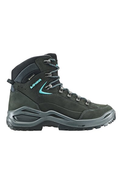 Lowa Bocanci de drumeție pentru femei Renegade Evo GTX MID Asphalt-Turquoise