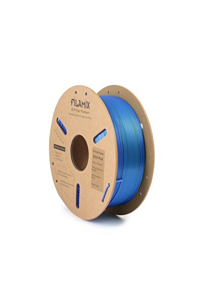 FİLAMİX Magic Silk Çift Renk PLA Filament Mavi-Yeşil 1.75mm 1KG