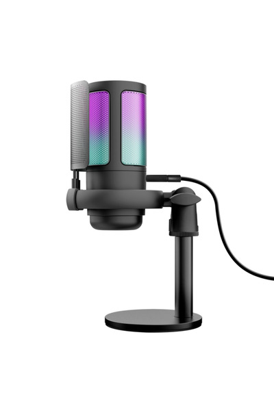 Trust Microfon cu fir GXT 238 Auron, USB-C, cablu de 180 cm, negru