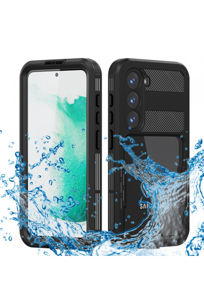 ShellBox Husa impermeabilă pentru Samsung Galaxy S23 S911, ShellBox, Negru