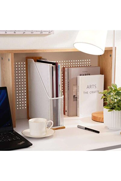 PAN HOME Spectrum File/Magazine Holder 9x26.5x33cm - White