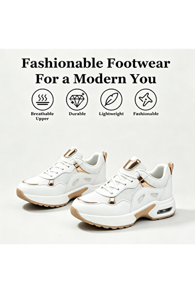 SOSENFER Women's Athletic Shoes, Breathable Low-top Soft-soled Women's Athlet...
