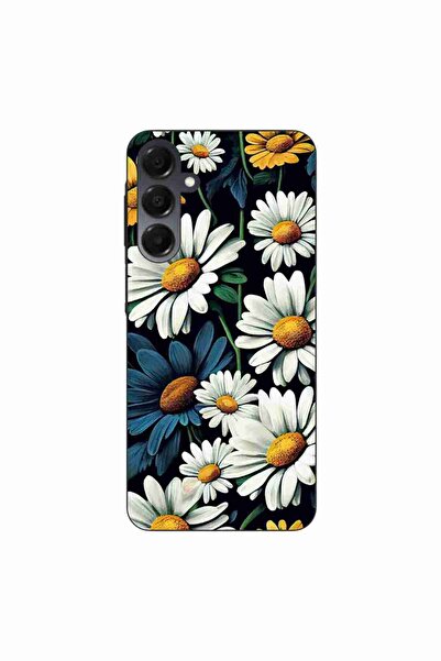 OEM Θήκη συμβατή με Samsung Galaxy A16 από σιλικόνη gel TPU με σχέδιο μαργαρίτας