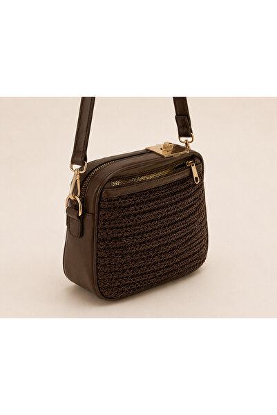 LUEURE STUDIO Lueure Bag hasır el ve çapraz çanta