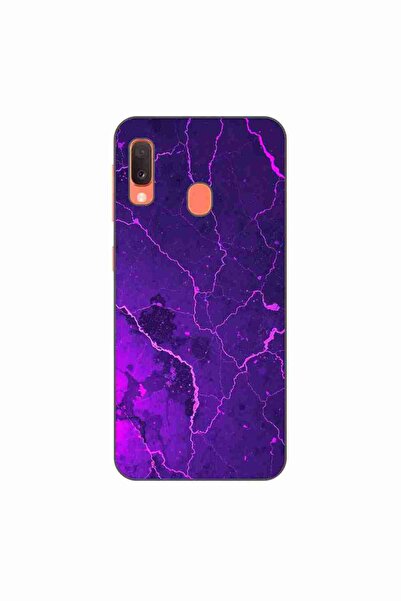 OEM Husa compatibila cu Samsung Galaxy A20e Silicon Gel Tpu Model Ultraviolet...