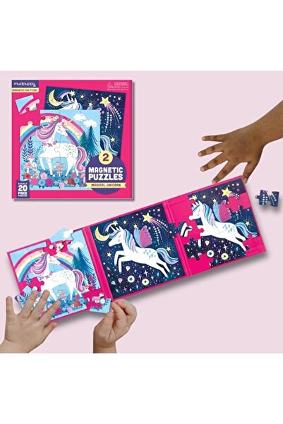 Galison Magnet Puz Magicial Unicorn