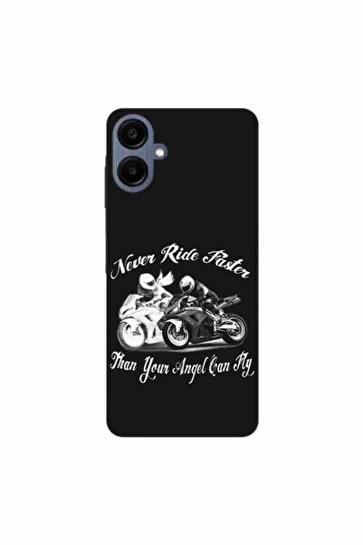 OEM Husa compatibila cu Samsung Galaxy A06 Silicon Gel Tpu Model Never Ride F...