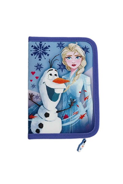 Disney Frozen Penar cu 1 fermoar si 2 flapsuri, Frozen
