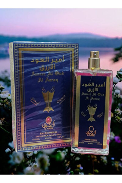 Al aqeeq عطر أمير العود الأزرق 100 مل