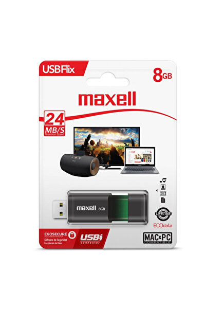 Maxell USB MEMORY 8GB FLIX USB 2.0