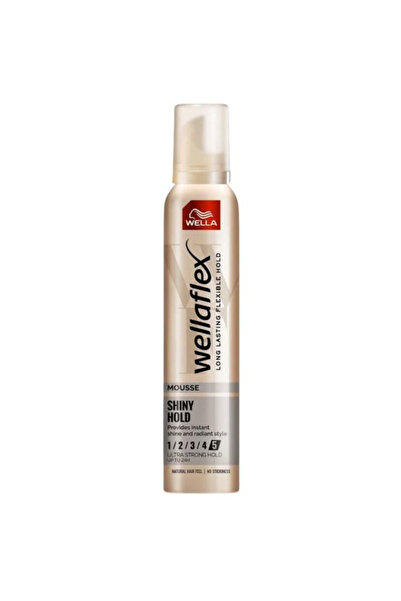 wellaflex Wella Μους Λαμπερή Σταθεροποίηση Υπέρ-δυνατής Συγκράτησης, 200 ml